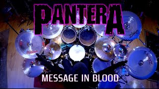 258 Pantera - Message In Blood - Drum Cover