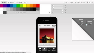 Kendo UI Mobile ThemeBuilder
