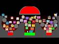 The Big Race of 50 Sprunki Numberblocks!