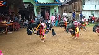 Jaranan anak kecil di Padang tebung