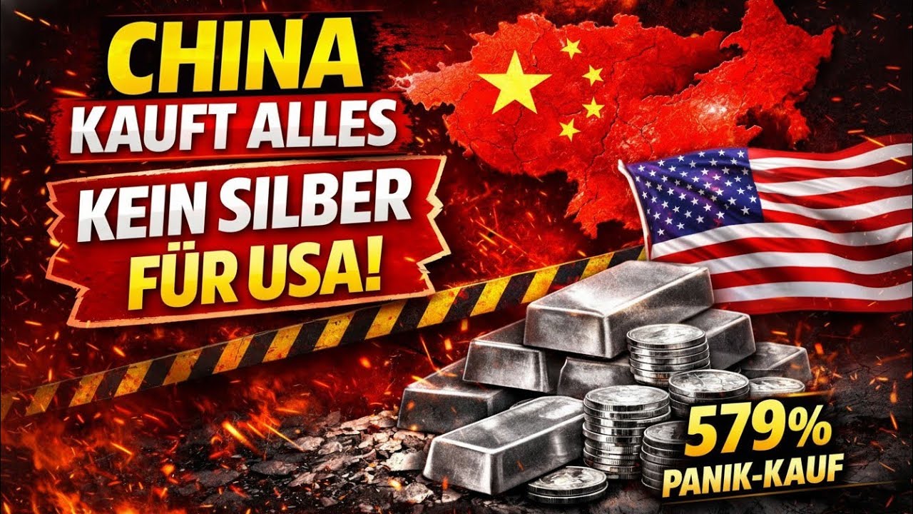  Silber-Schock: China leert den Markt – USA geht leer aus 