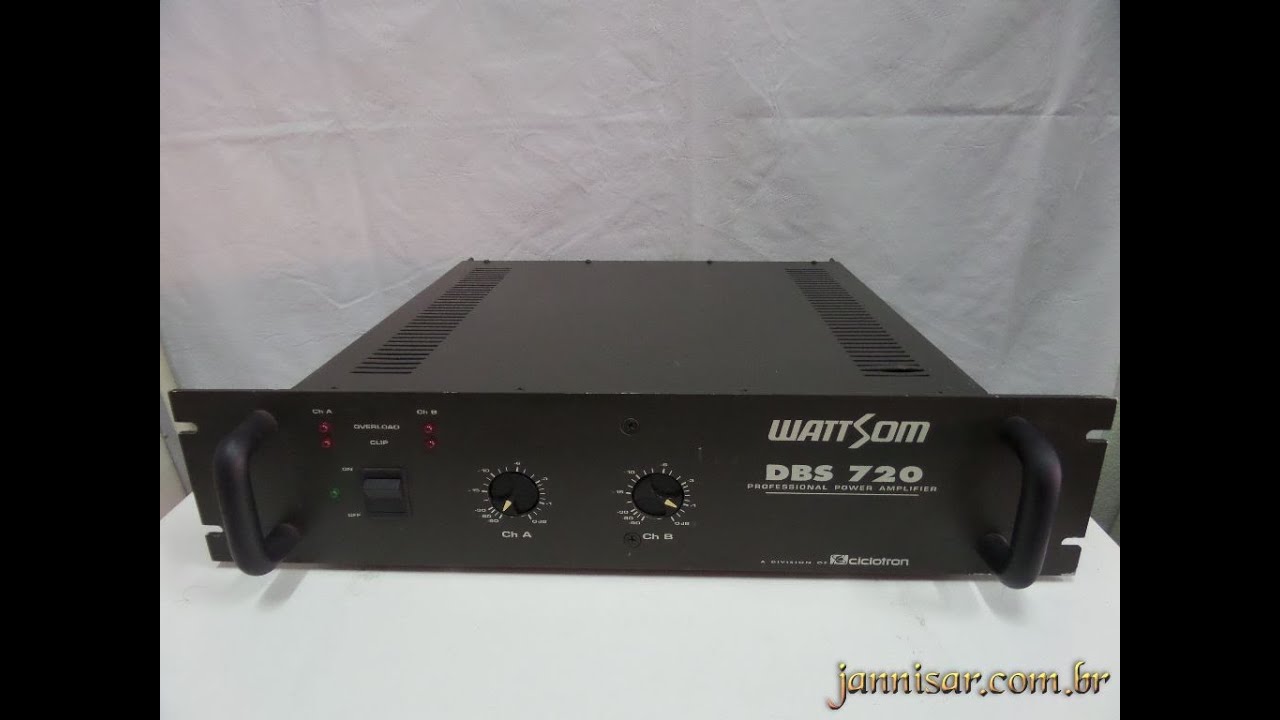 Wattsom dbs720 explicando pra que serve o led clip na prática - YouTube