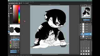 Piggyback Ride [Speedpaint redo]
