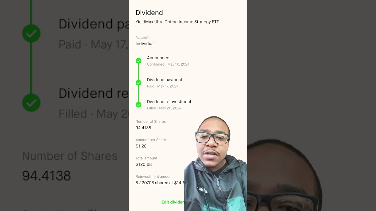 Yieldmax ulty paid me today!😀 