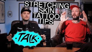 Stretching Skin while Tattooing