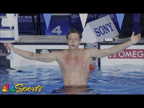 WORLD RECORD! Coetze takes down 50m backstroke short course WR in Uzbekistan | NBC Sports