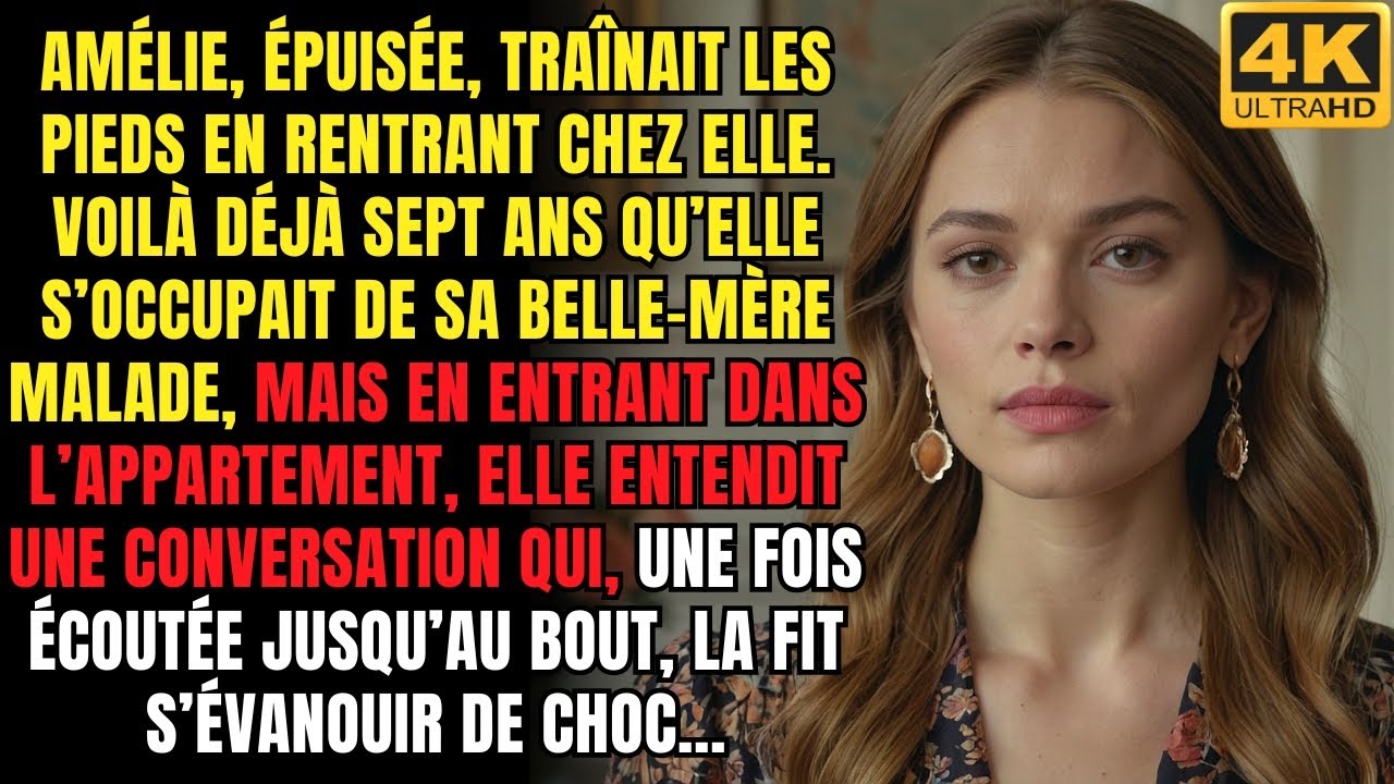 Je suis rentré chez moi épuisé, sachant que je ne pourrais pas me reposer, mais j’ai entendu ça…