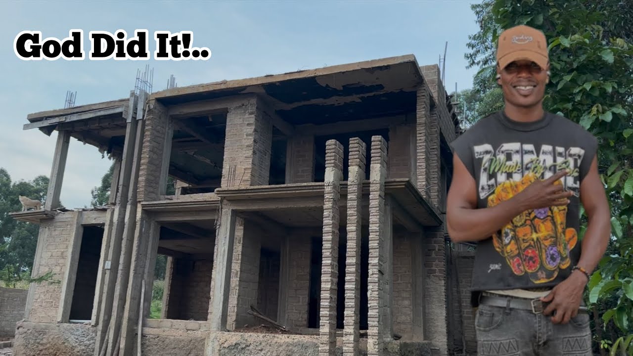 After A Long Waited!!… Finally God Did It ||Resume My Unfinished 18 Bedroom Dream Villa 