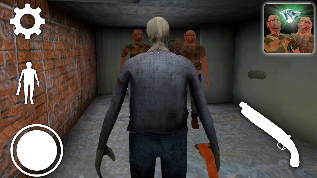 PLAYING AS “SHOOTER GRANDPA” AND SHOOTING ENEMIES IN THE TWINS (Sewer Escape)