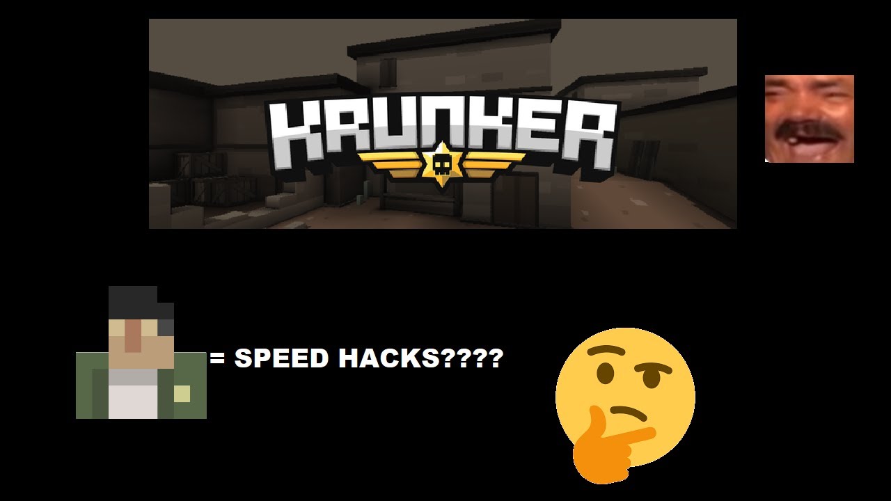 LMG = "Speed hacks" ???? - Krunker.io
