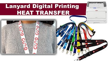 Digital Lanyard Printing Machine |  Heat Transfer Lanyard Printing