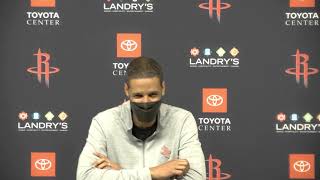 Hear Rockets HC Stephen Silas talk about their win over the Bucks and Kevin Porter Jr’s 50 pt game