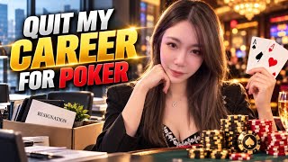 I Left a $300,000 Career to Chase Poker ⁠#poker #pokervlog #texasholdem