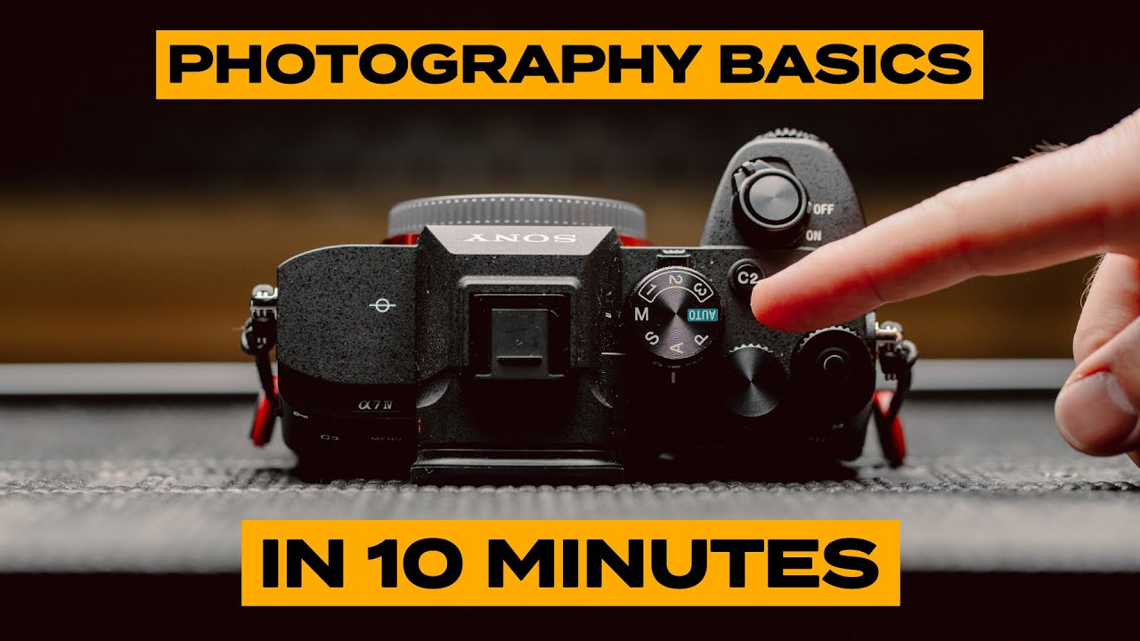 APERTURE, SHUTTER SPEED & ISO - made easy!