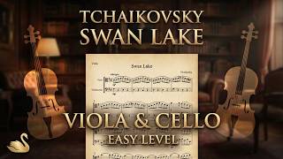 Tchaikovsky: Swan Lake Theme - Viola & Cello Duet (Sheet Music)