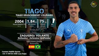 Tiago - Zagueiro Volante Defender Defensive Midfielder - 2004 2024