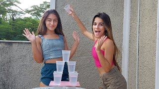 Desafio Tente Não Derrubar A Torre De Copos