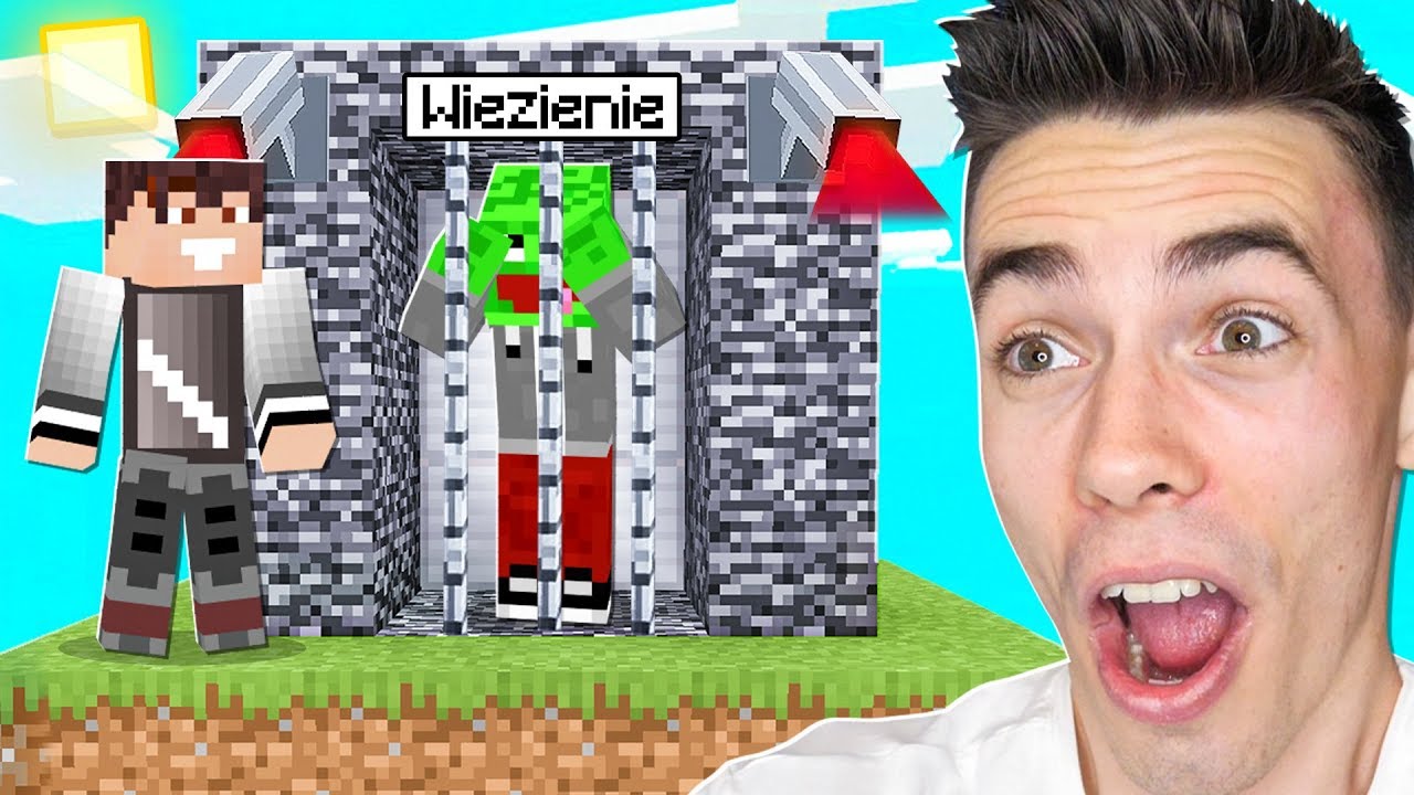 ZAMKNĄŁEM PALIONA w WIĘZIENIU w Minecraft!