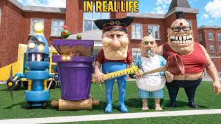 All Morphs in Real Life Roblox EPIC SCHOOL ESCAPE Obby - Mr Stinky, Baby Bobby, Mr. Meaniehead Pizza