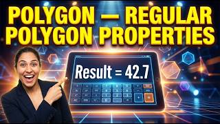 Polygon — Regular Polygon Properties Calculator — How to Use It | Engineering Tool screenshot 1