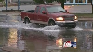 Fall River Hit by Flash Flooding