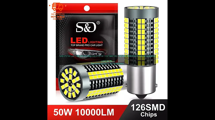 1005005265265143 50W P21W Led 1156 BA15S BAU15S PY21W 1157 BAY15D  P21 5W R5W R10W T20
