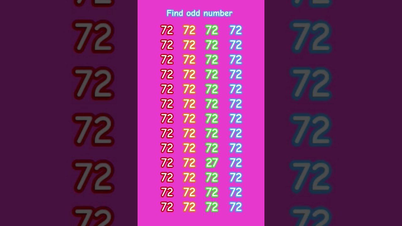Math quiz ππ€ Find the difference between odd number #quiz #facts #riddle #challenge