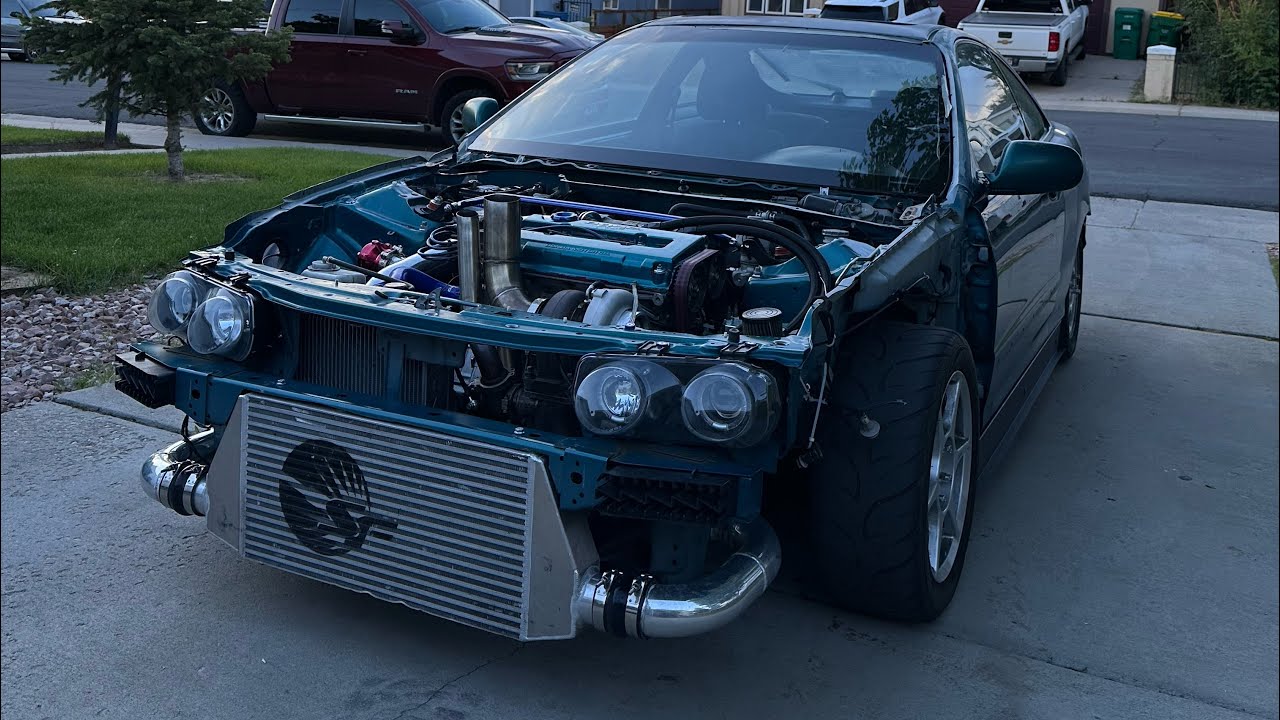 PCI Side skirts installation on a Integra YouTube