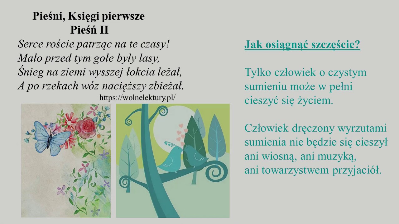 Treny Kochanowskiego Kl 7 Sprawdzian Wsip Język polski - SP - egzamin ósmoklasisty. Pieśni i Treny Jana