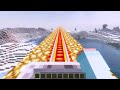 Driving Around The World in Minecraft FOR 1 YEAR, But Every Like Makes It Faster