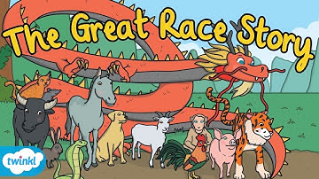 Zodiac Origin Story | The Story of the Great Race for Kids! | Lunar New Year | Chinese New Year
