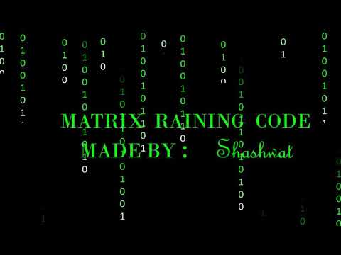 ⚠🔴Hacking whatsapp status⚠🔴 Matrix Raining Code🔴🔴🔴