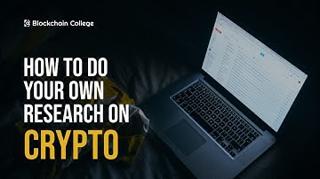 How to do your own research on crypto ; Crypto project research
