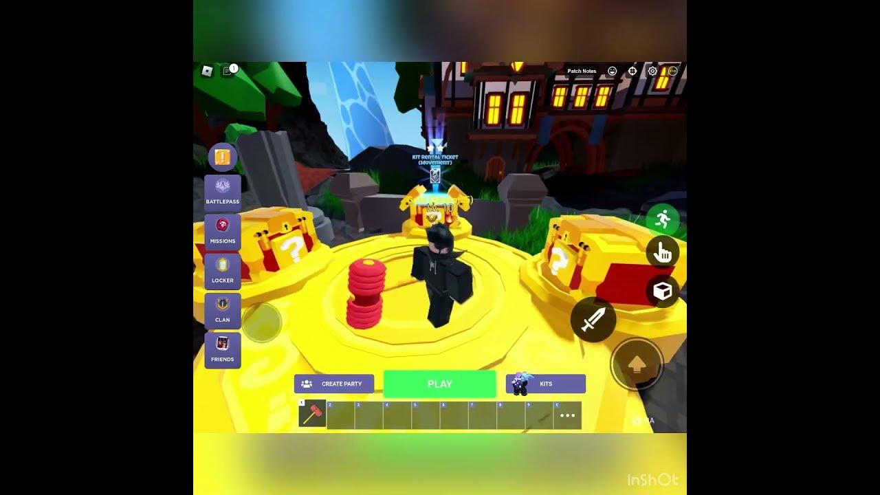 Opening 3 lucky crates in roblox bedwars YouTube