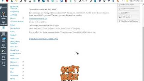Creating modules in Canvas Part 3 linking the home page to modules