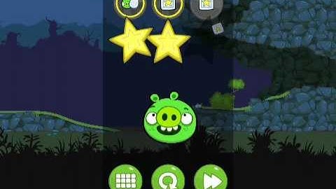 Bad Piggies 4-13 Flight in The Night level 13 Walkthrough 3 Stars (Part one)