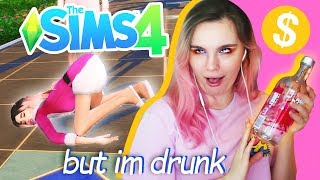 i got drunk and *tried to* play the sims