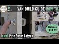 Push Button Catch Installation Video