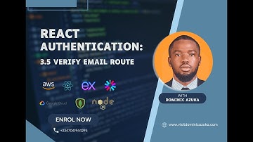 3.5 Verify Email Route
