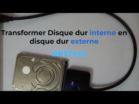 Transformer un disque dur interne en disque dur externe juste avec un adaptateur USB 3.0