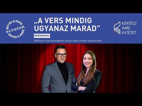 „A vers mindig ugyanaz marad” - Költészet napi beszélgetés Kovács Ákos énekes-dalszerzővel