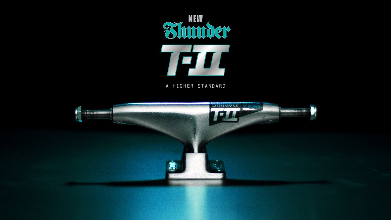 本日のみ価格 新型 Thunder trucks T-II 147 サンダー THUNDER TRUCK サンダー トラック T-II 147 HI シルバー