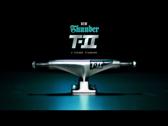 本日のみ価格 新型 Thunder trucks T-II 147 サンダー THUNDER TRUCK サンダー トラック T-II 147 HI シルバー