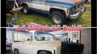 K5 Blazer gets garage paint job transformation!!