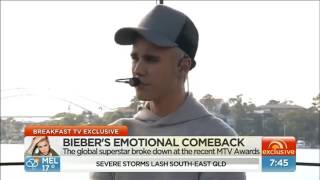 Justin Bieber Full Interview On Sunrise 7   Australia 2015