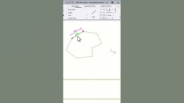 Explode a polyline, rectangle, or polygon into separate lines in drawings - Tekla Structures