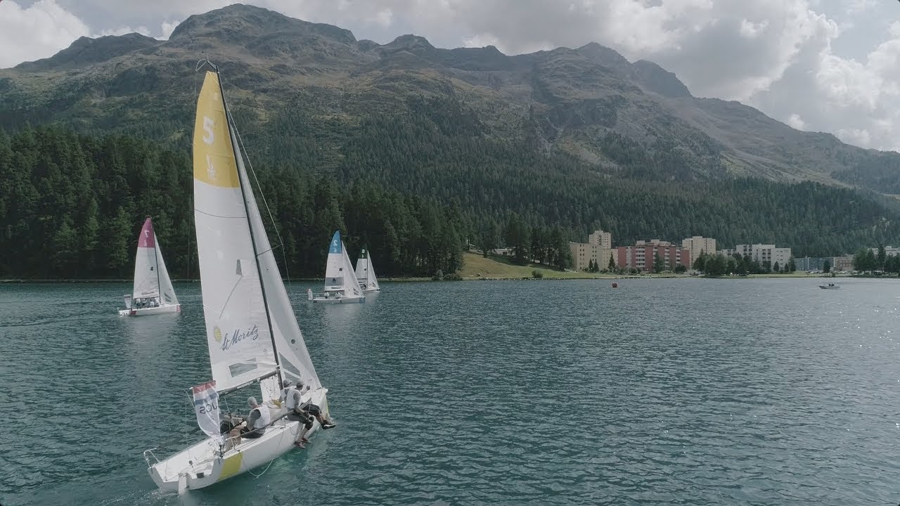 SAILING Champions League 2018 - Day 1 in St. Moritz