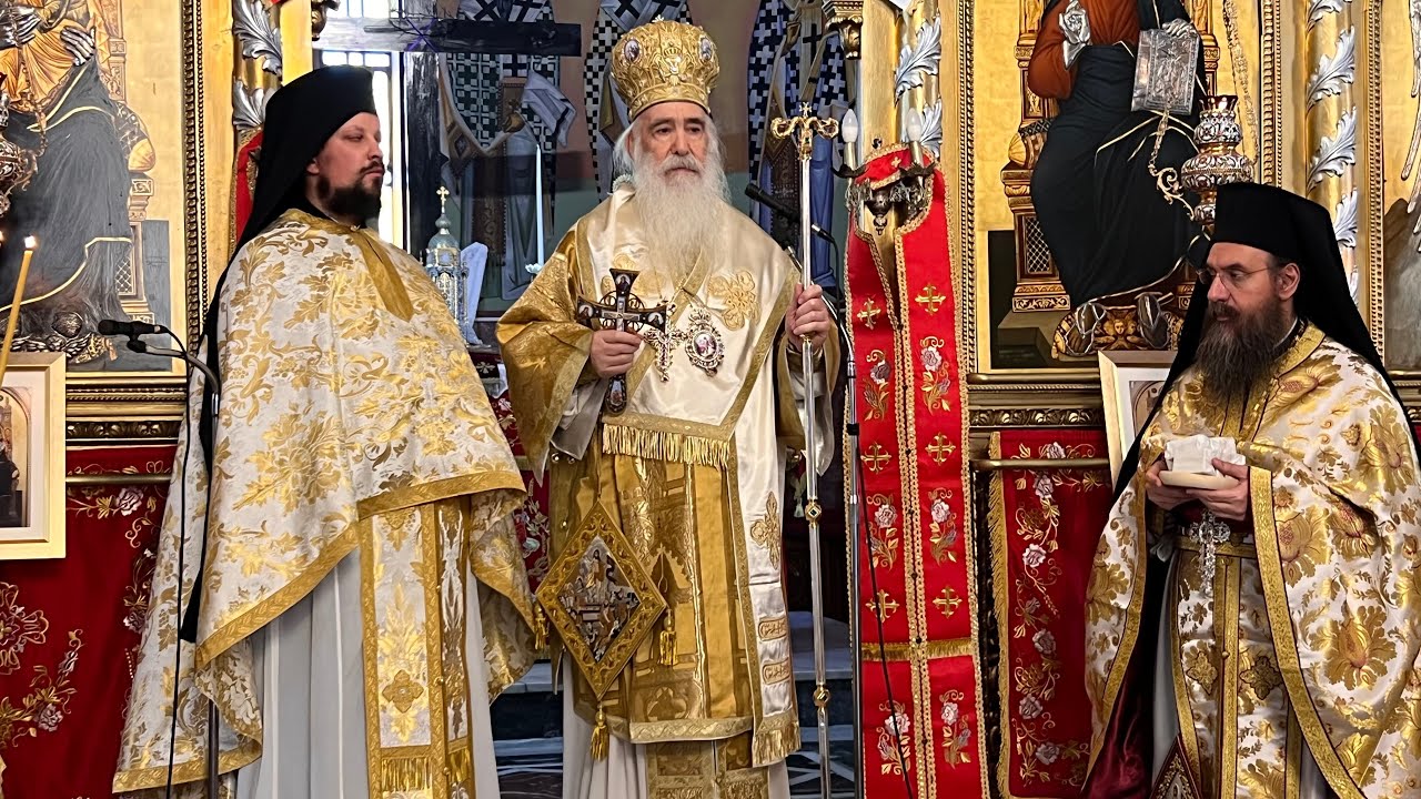 Αρχιερατική Θεία Λειτουργία και χειροτονία εις Πρεσβύτερον -  Ι. Ν. Αγίου Γεωργίου Νικαίας  19-4-2026