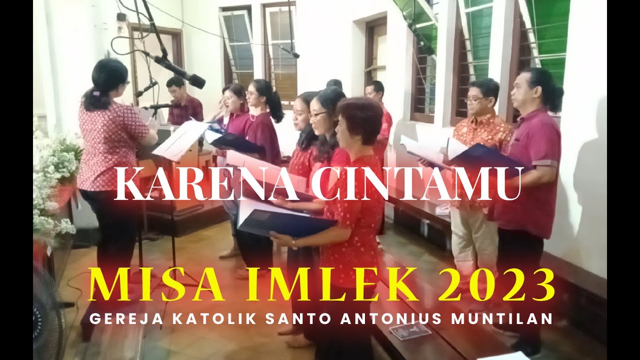 Karena CintaMU | Lagu Komuni Gaya Mandarin | Misa Imlek