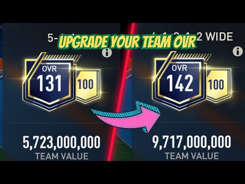 How To Upgrade Your Team To 142 Team Ovr | Fifa Mobile | Ea Fc Mobile